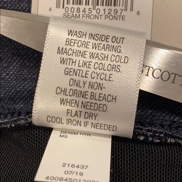 NWT Women’s Soft & Comfy Pull-On Ponte Pants - Picture 10 of 11